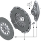 BMW 340i Clutch Set. Part no: 21 20 8 631 999